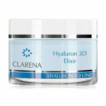 Крем для лица Clarena Hyaluron 3D Line Hyaluron 3D Elixir, 50 мл Крем для лица Clarena Hyaluron 3D Line Hyaluron 3D Elixir, 50 мл