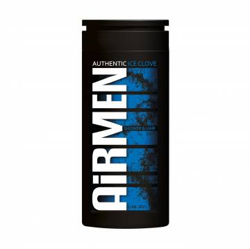 Мужской гель для душа и шампунь 2 в 1 Authentic Toya Aroma Airmen Shower & Hair Ледяная гвоздика, 400 мл Мужской гель для душа и шампунь 2 в 1 Authentic Toya Aroma Airmen Shower & Hair Ледяная гвоздика, 400 мл