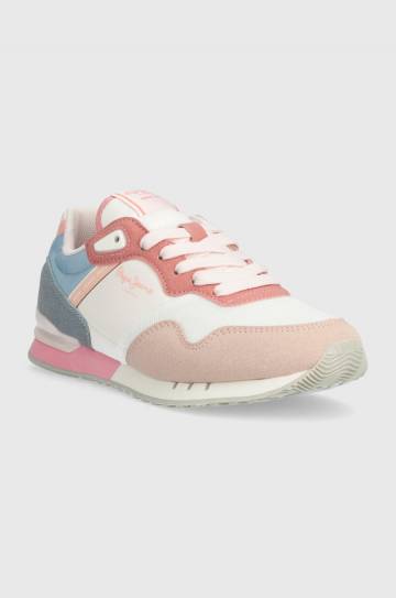 Детские кроссовки Pepe Jeans LONDON URBAN G цвет фиолетовый