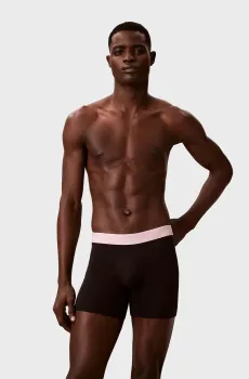 Мужские черные боксеры (3 шт) BOXER BRIEF Черный S Calvin Klein LV00NB4394
