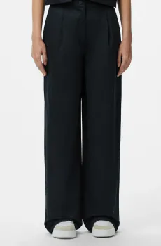 Женские черные брюки Черный 40 Lacoste HF0506031