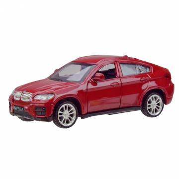 Автомодель Автопром BMW X6 червона 1:43 (4306/4306-1) Автомодель Автопром BMW X6 червона 1:43 (4306/4306-1)