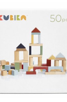 Деревянная игрушка-конструктор Cubika 4, от 1.5 лет, 50 элементов (16075)