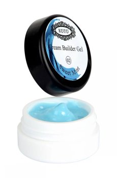 Строительный крем-гель для ногтей KOTO Cream Builder Gel 02 Sweet Mint, 5 мл