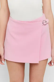 Женская розовая юбка-шорты Розовый M Tally Weijl SSHPEKATY