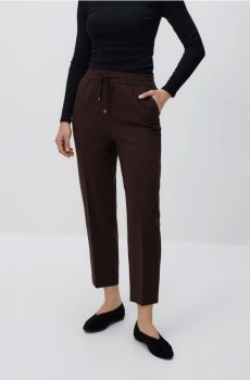 Reserved - Штани зі стрілками - темно коричневий - 180IS-89X