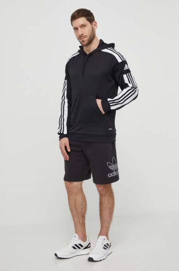 Кофта adidas Performance мужская цвет чёрный гладкая Кофта adidas Performance мужская цвет чёрный гладкая