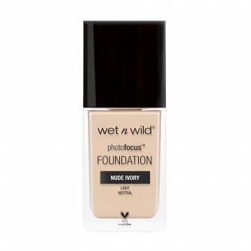 Тональная основа для лица Wet n Wild Photo Focus Foundation, Nude Ivory, 30 мл Тональная основа для лица Wet n Wild Photo Focus Foundation, Nude Ivory, 30 мл