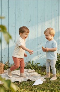 Легінси з домішкою віскози 2 pack - сірий