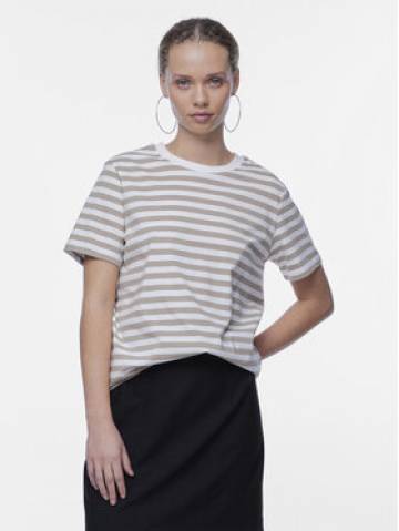 Pieces Футболка Ria 17146339 Бежевий Regular Fit Pieces Футболка Ria 17146339 Бежевий Regular Fit