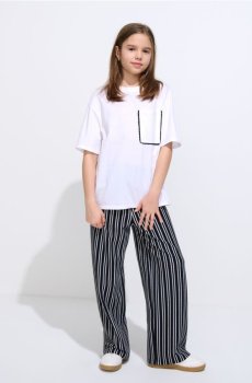 Бавовняна футболка - білий