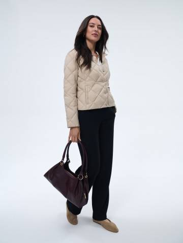 Mohito - Стьобана куртка із синтетичним наповненням - бежевий - 44