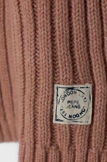 Шарф Pepe Jeans цвет розовый меланж