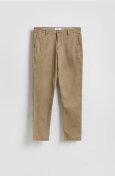 Reserved - Картаті штани-чиноси - бежевий - YV905-80X