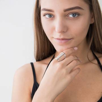 Серебряное кольцо 111738 Серебряное кольцо 111738