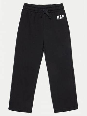 Gap Штани з тканини 645346-00 Чорний Regular Fit Gap Штани з тканини 645346-00 Чорний Regular Fit