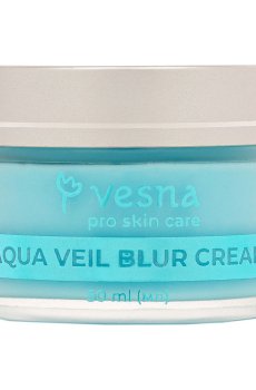 Крем-вуаль для лица Vesna Pro Skin Care Aqua Viel Blur Cream с блюр-эффектом, 50 мл