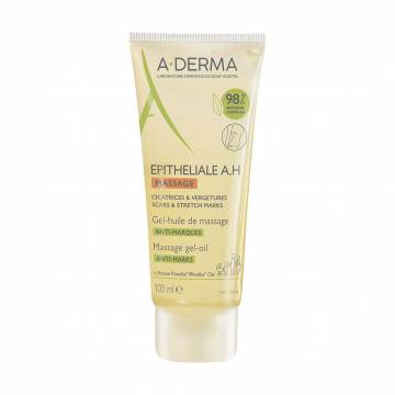 Уценка! Массажное гель-масло для шрамов и растяжек A-Derma Epitheliale AH Massage, 100 мл Уценка! Массажное гель-масло для шрамов и растяжек A-Derma Epitheliale AH Massage, 100 мл