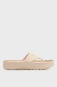 Женские пудровые вьетнамки ONE PIECE EVA Розовый 41 Calvin Klein HW0HW02957