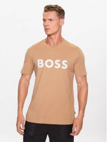 Boss Футболка 50495742 Бежевий Regular Fit Boss Футболка 50495742 Бежевий Regular Fit