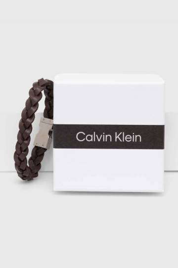 Кожаный браслет Calvin Klein мужская 35000570 Кожаный браслет Calvin Klein мужская 35000570