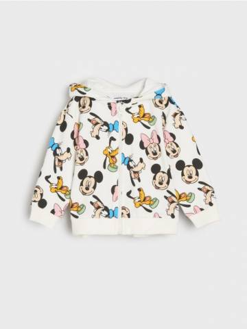 Толстовка з капюшоном Mickey Mouse - кремовий Толстовка з капюшоном Mickey Mouse - кремовий