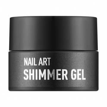 Гель для дизайна ногтей NUB Shimmer Gel с шиммером, 02 Розовый, 5 г Гель для дизайна ногтей NUB Shimmer Gel с шиммером, 02 Розовый, 5 г