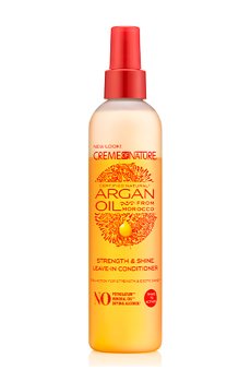 Уценка! Двухфазный спрей для волос Creme of Nature Argan Oil Strength & Shine Leave-In Conditioner, 250 мл