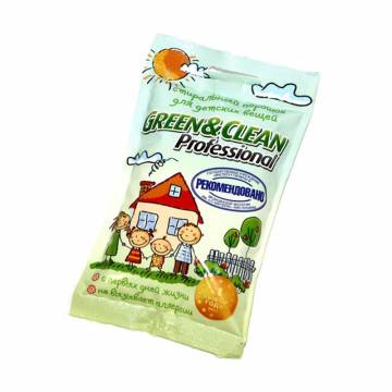 Стиральный порошок Green & Clean Professional для детской одежды, 1 стирка, 100 г Стиральный порошок Green & Clean Professional для детской одежды, 1 стирка, 100 г