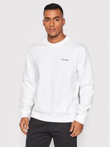 Calvin Klein Світшот K10K109926 Білий Relaxed Fit Calvin Klein Світшот K10K109926 Білий Relaxed Fit