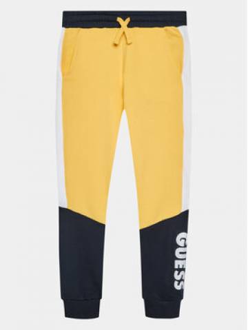 Guess Спортивні штани L3BQ11 KAX73 Жовтий Regular Fit Guess Спортивні штани L3BQ11 KAX73 Жовтий Regular Fit