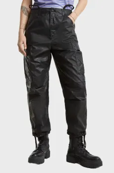 Женские черные карго Cropped Drawcord Черный 24 G-Star RAW D25251,C973