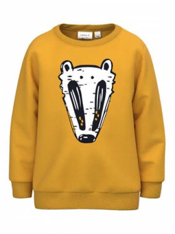 NAME IT Світшот 13219369 Жовтий Regular Fit NAME IT Світшот 13219369 Жовтий Regular Fit