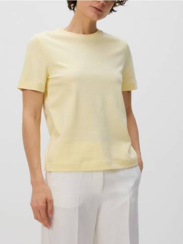 Reserved - Футболка regular fit з мерсеризованої бавовни - нюдовий - 2292T-02X Reserved - Футболка regular fit з мерсеризованої бавовни - нюдовий - 2292T-02X