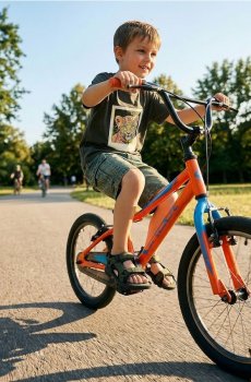 Сандалі з липучкою та 3D аплікаціями - хакі