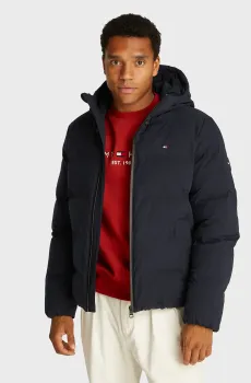 Мужская темно-синяя куртка CL MOTION HOODED JACKET Синий S Tommy Hilfiger MW0MW33958