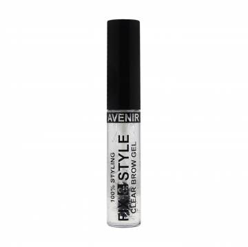 Фиксирующий гель для бровей Avenir Cosmetics Fix & Style Clear Brow Gel Прозрачный, 10 мл Фиксирующий гель для бровей Avenir Cosmetics Fix & Style Clear Brow Gel Прозрачный, 10 мл