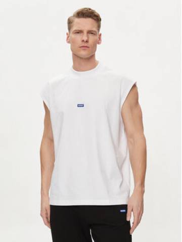 Hugo Майка Navertz 50509773 Білий Regular Fit Hugo Майка Navertz 50509773 Білий Regular Fit