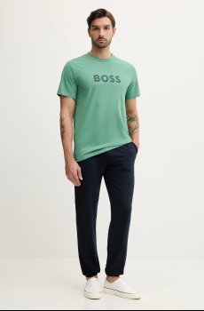 Хлопковая футболка BOSS T-Shirt RN