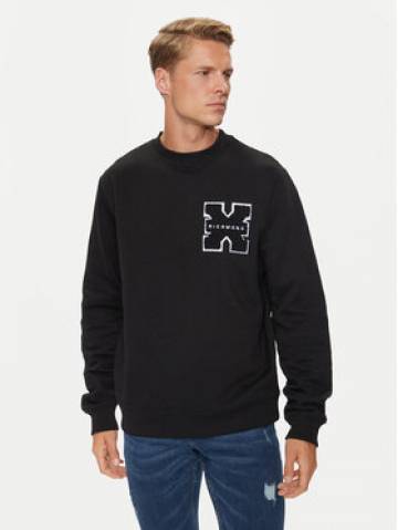 Richmond X Світшот Palmis UMA24034FE Чорний Regular Fit Richmond X Світшот Palmis UMA24034FE Чорний Regular Fit