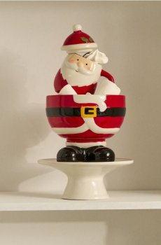 Миска керамічна - червоний