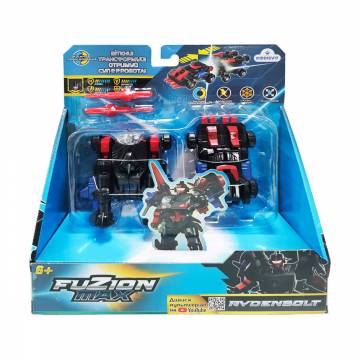 Игровой набор машинок-трансформеров Fuzion Max Райденболт, с 6 лет (54005) Игровой набор машинок-трансформеров Fuzion Max Райденболт, с 6 лет (54005)