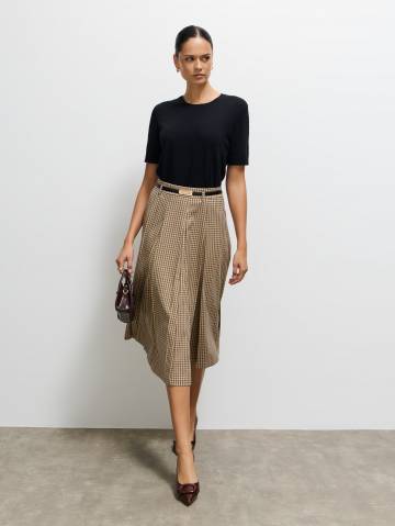 Mohito - Мідіспідниця з поясом - різнокольоровий - 40