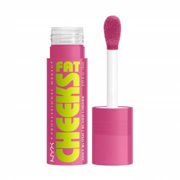 Жидкие румяна для лица NYX Professional Makeup Fat Cheeks Juicy Blush 07 Plum Pop, 8 мл Жидкие румяна для лица NYX Professional Makeup Fat Cheeks Juicy Blush 07 Plum Pop, 8 мл
