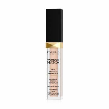 Консилер для лица Eveline Cosmetics Wonder Match Coverage Creamy Concealer 015 Natural, 6.8 мл Консилер для лица Eveline Cosmetics Wonder Match Coverage Creamy Concealer 015 Natural, 6.8 мл