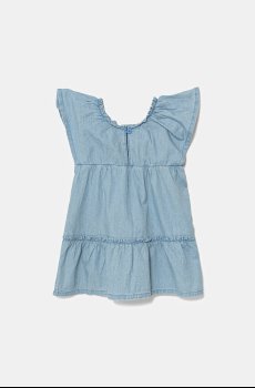 Хлопковое детское платье United Colors of Benetton