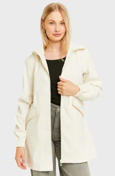 Женский белый плащ Белый S Tally Weijl SJAPURAMSI