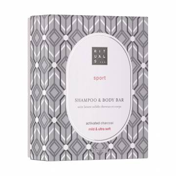Твердый шампунь-мыло для тела Rituals Sport Shampoo & Body Bar, 100 г Твердый шампунь-мыло для тела Rituals Sport Shampoo & Body Bar, 100 г