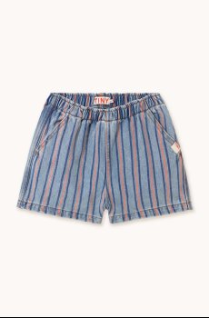 Детские хлопковые шорты Tinycottons STRIPES MULTICOLOR SHORT
