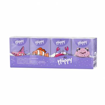 Бумажные носовые платки Bella Baby Happy 3-слойные, 9*8 шт Бумажные носовые платки Bella Baby Happy 3-слойные, 9*8 шт